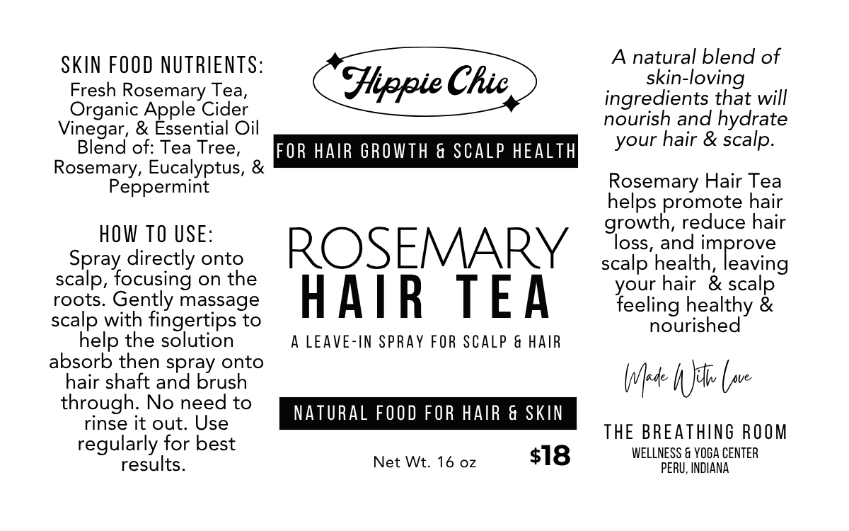 Hippie Chic All Natural Rosemary Hair Tea
