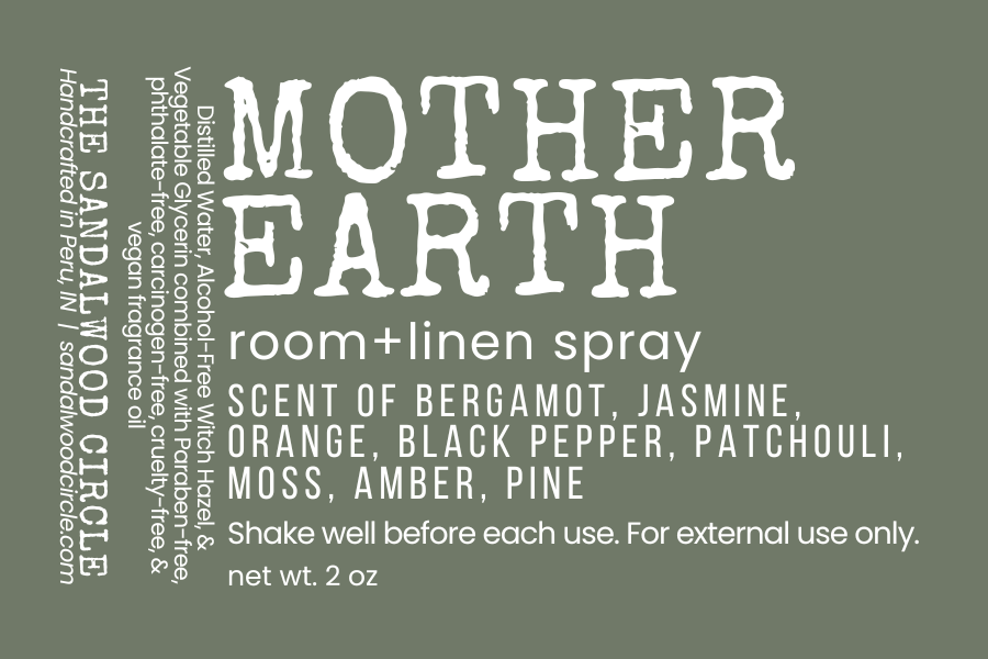 All Natural Room+Linen Spray: Spring & Summer