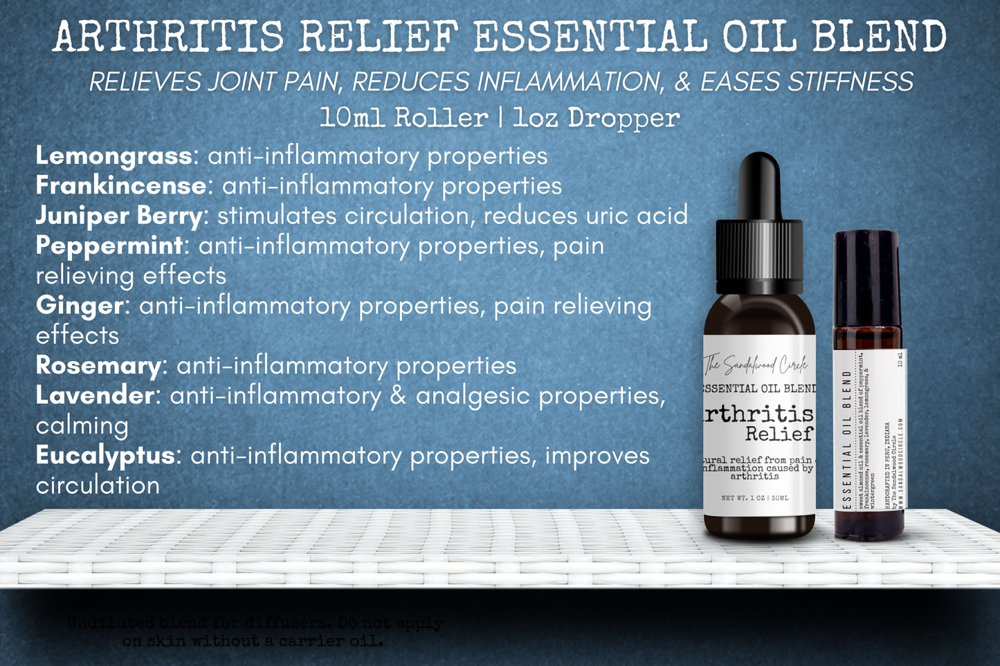 Arthritis Relief Essential Oil Blend