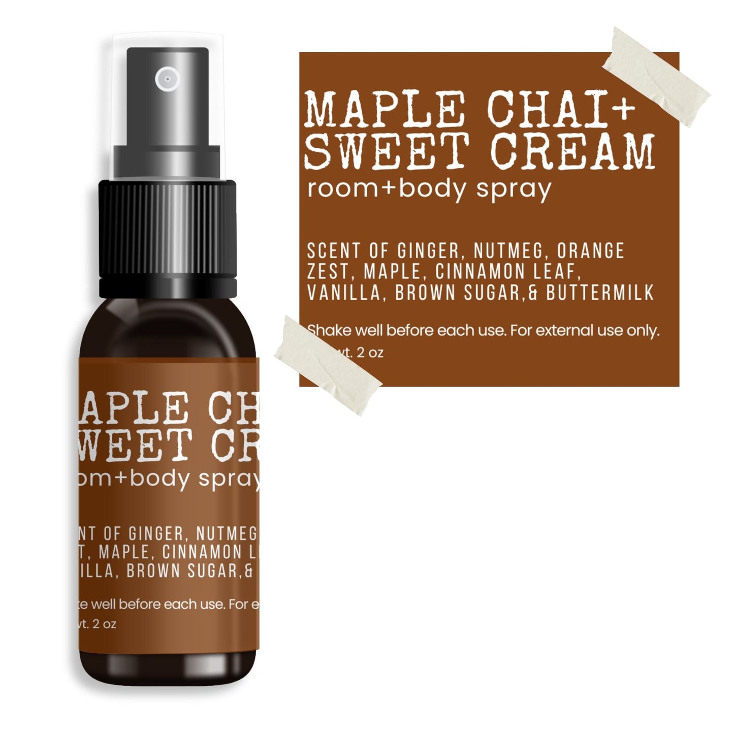 All Natural Room+Body Sprays: Fall Blends