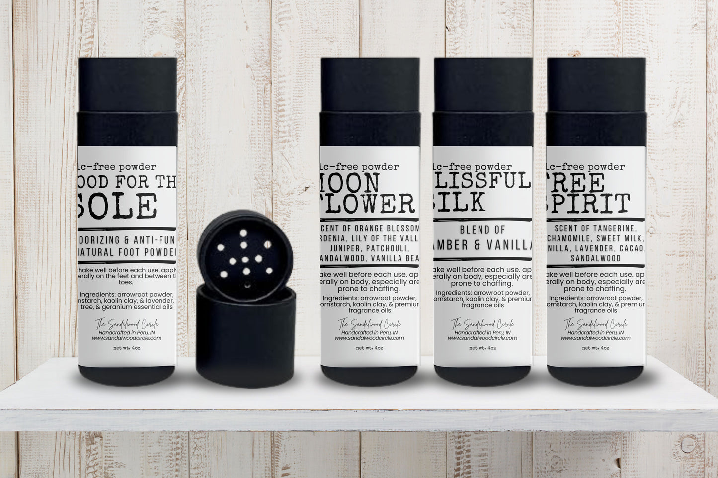 All Natural Body & Foot Powders