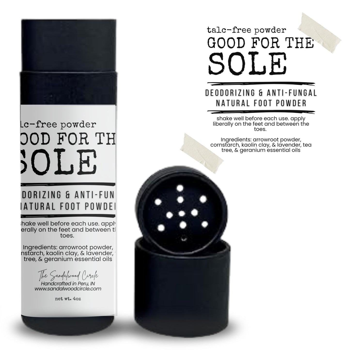 All Natural Body & Foot Powders