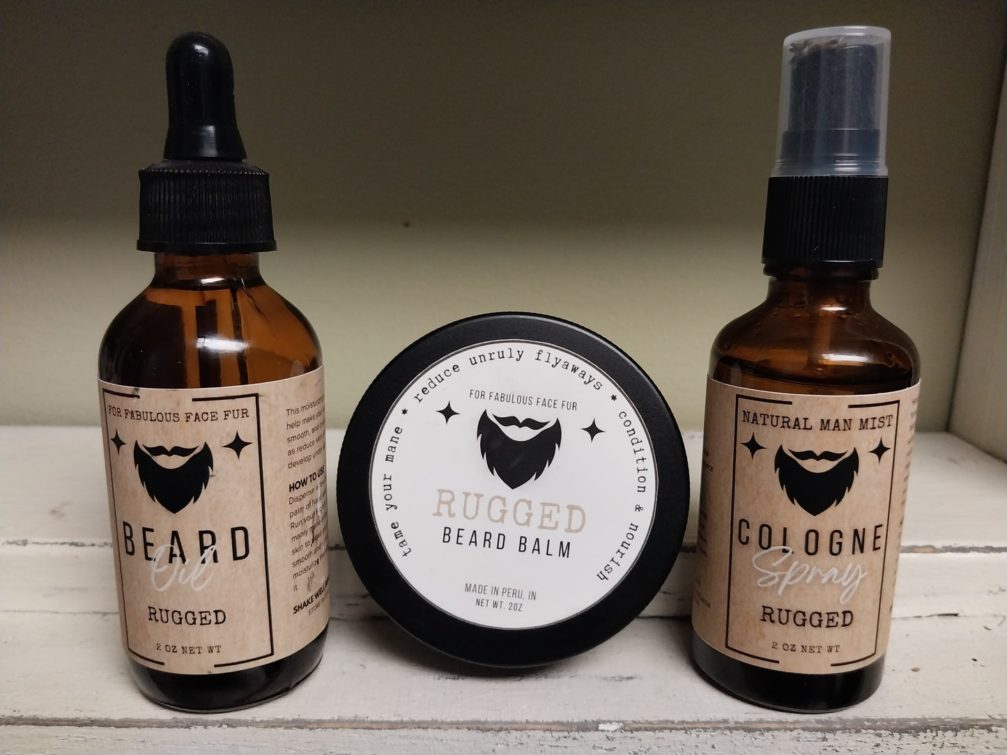 All Natural Men's Grooming Set