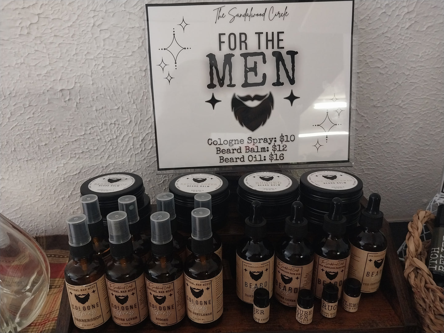 All Natural Men's Grooming Set