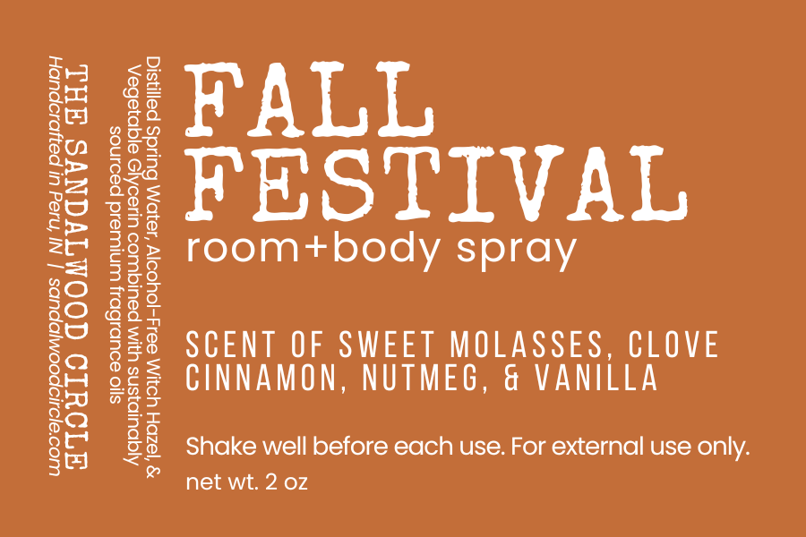 New for Fall! All Natural Room+Body Sprays image 6