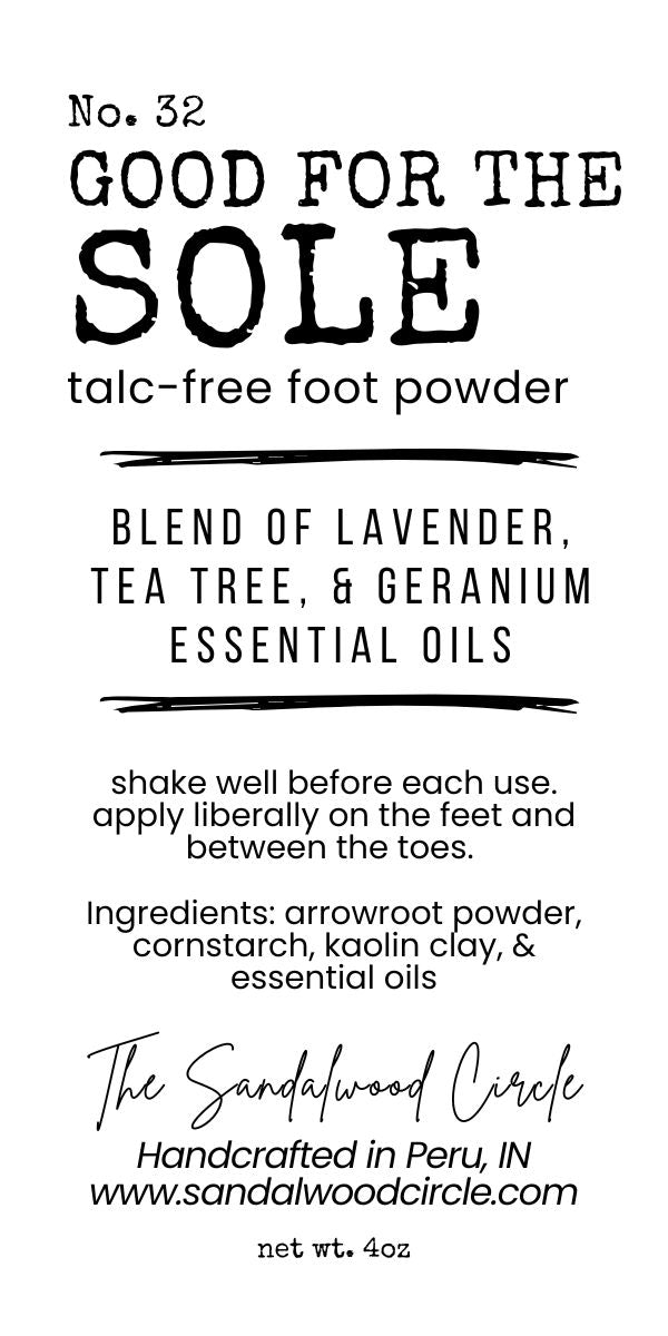 All Natural Body & Foot Powders