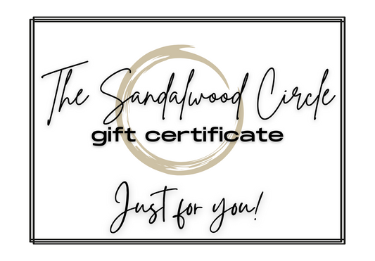 A Gift Card from Sandalwood Circle