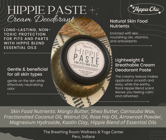 Hippie Chic All Natural Deodorant - Hippie Paste