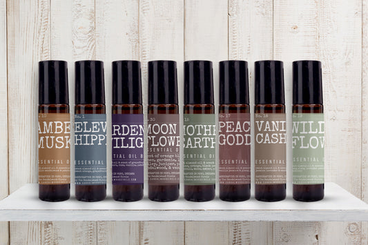 All Natural Essential Oil Perfume Rollers