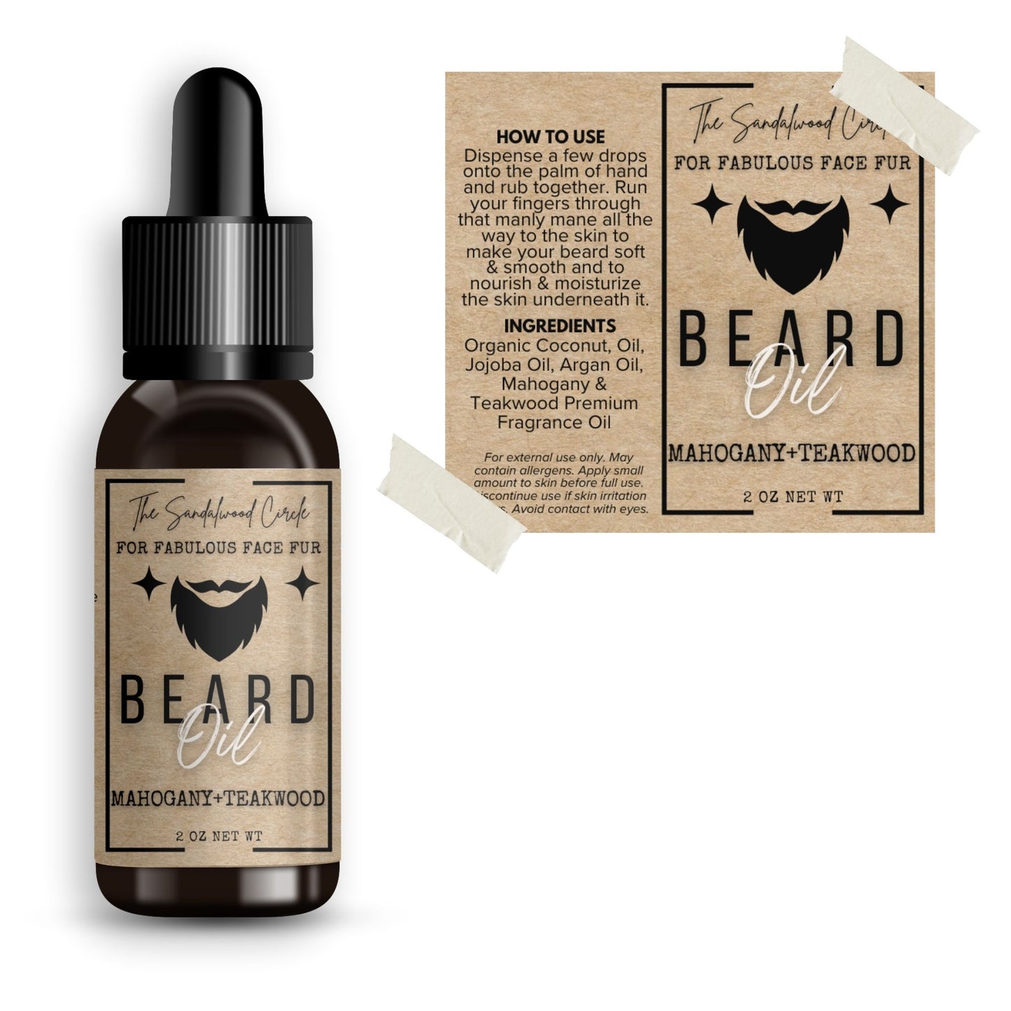All Natural Beard Oil