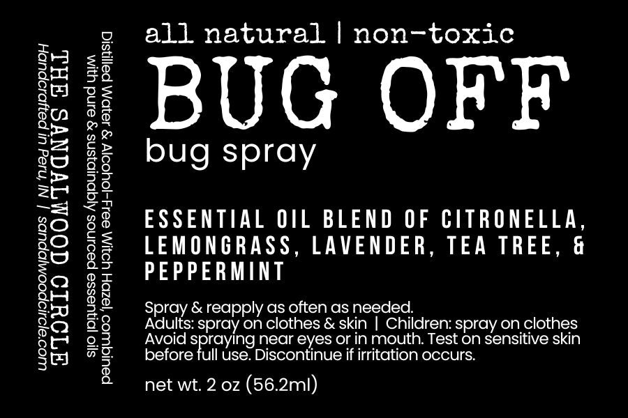 All Natural Bug-Off Bug Spray