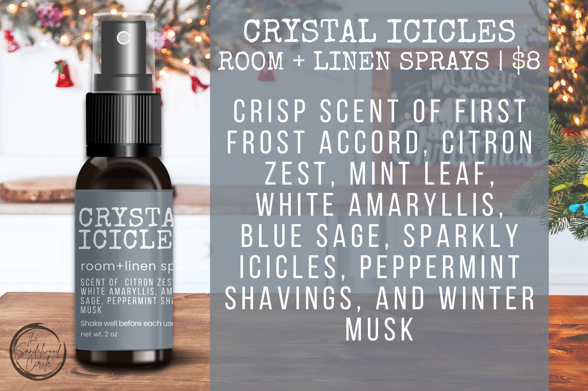 Seasonal Scents - Winter Room+Body Sprays image 3