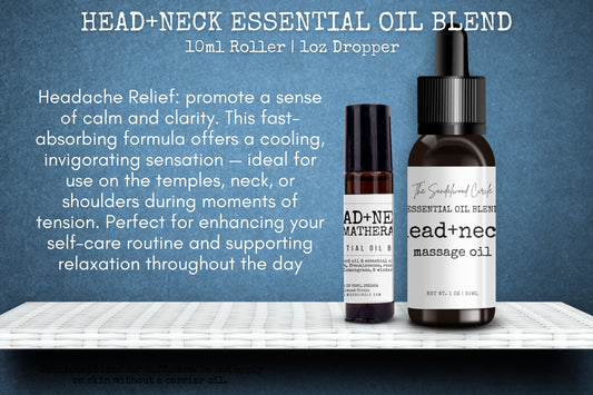 Head & Neck Aromatherapy Essential Oil Blend