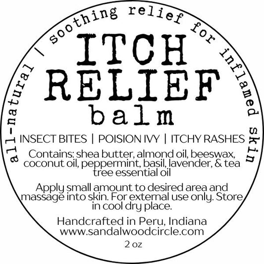 All Natural Itch Relief Balm