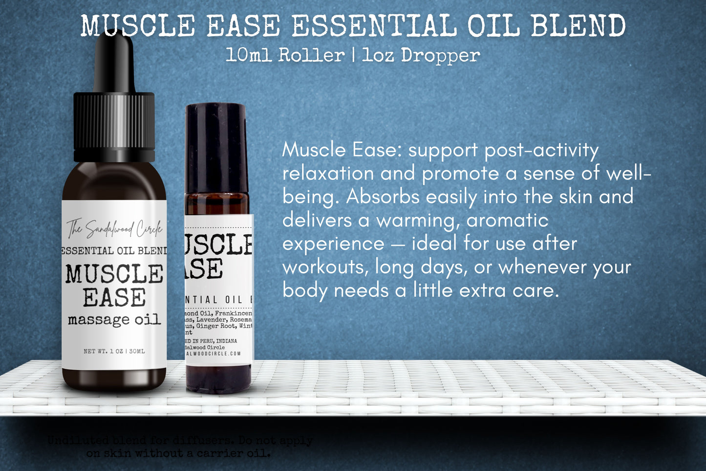 Muscle Ease Essential Oil Blend