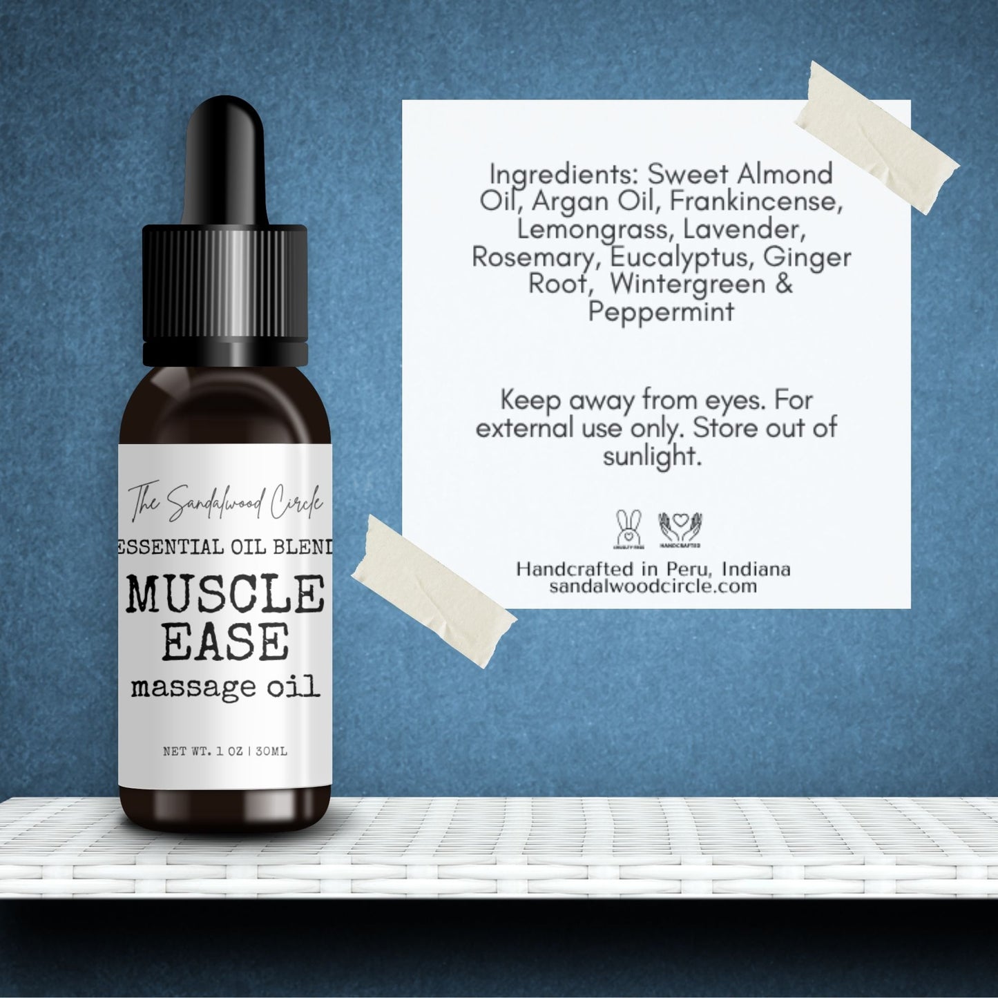 Muscle Ease Essential Oil Blend