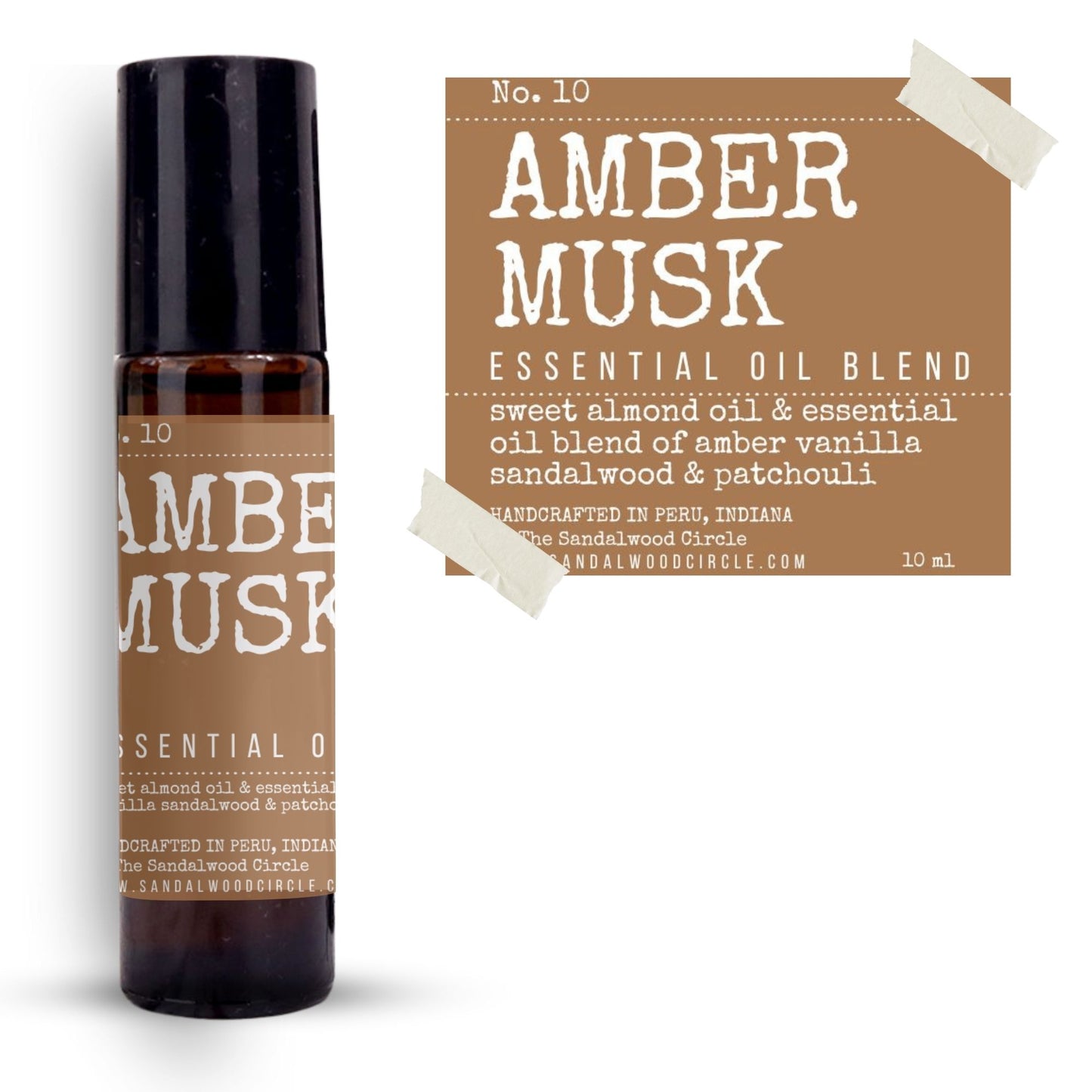 All Natural Essential Oil Perfume Rollers