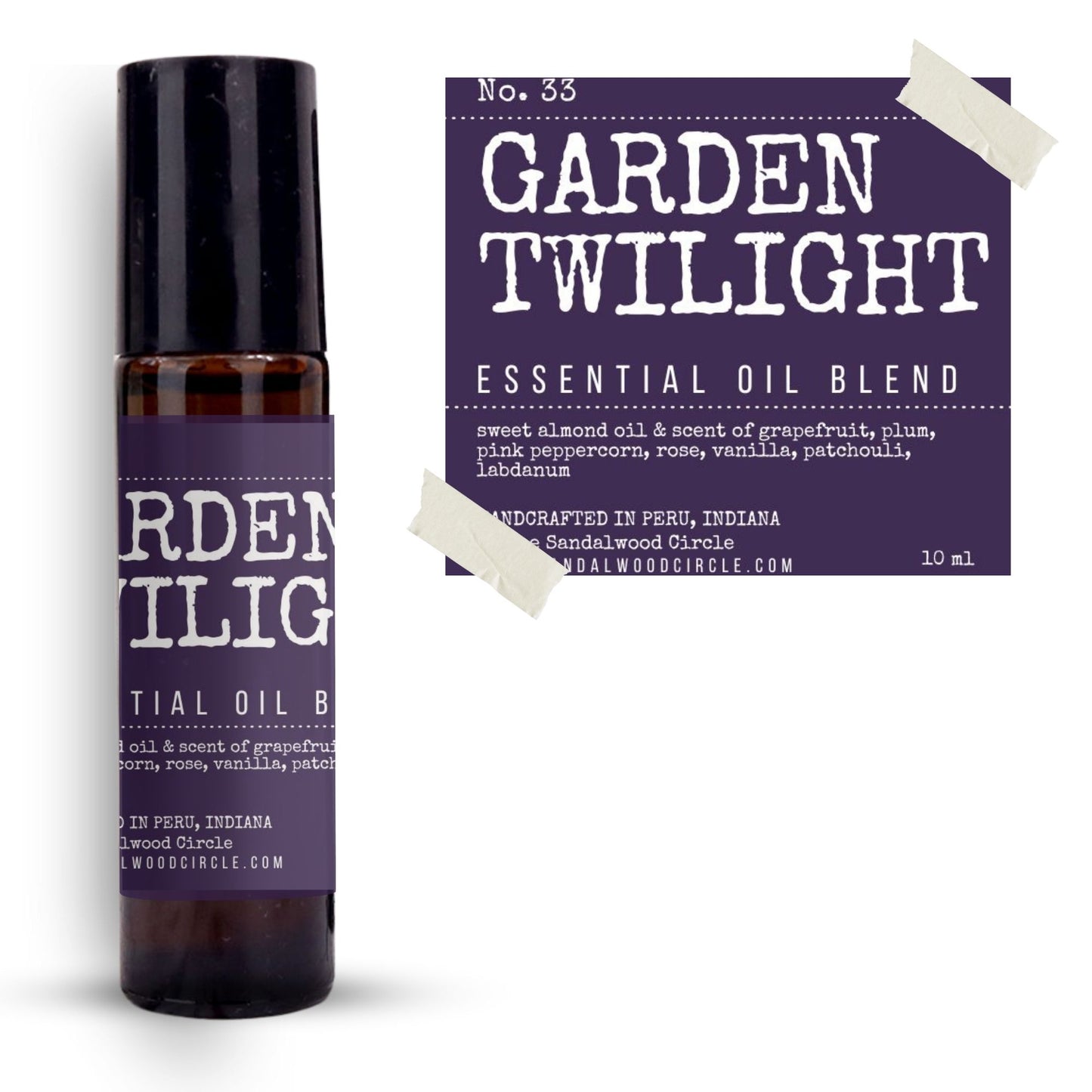 All Natural Essential Oil Perfume Rollers