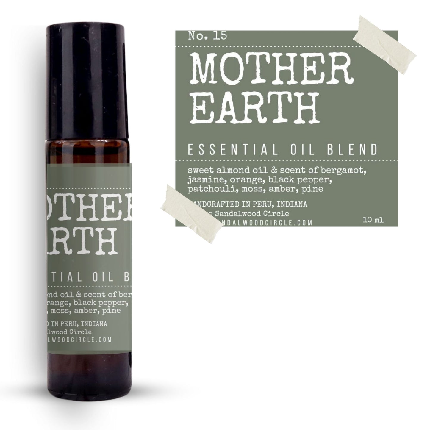 All Natural Essential Oil Perfume Rollers