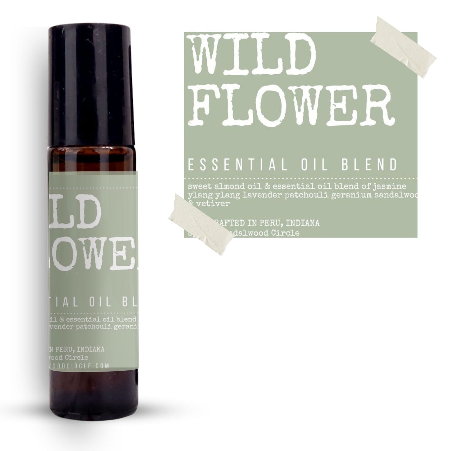 All Natural Essential Oil Perfume Rollers